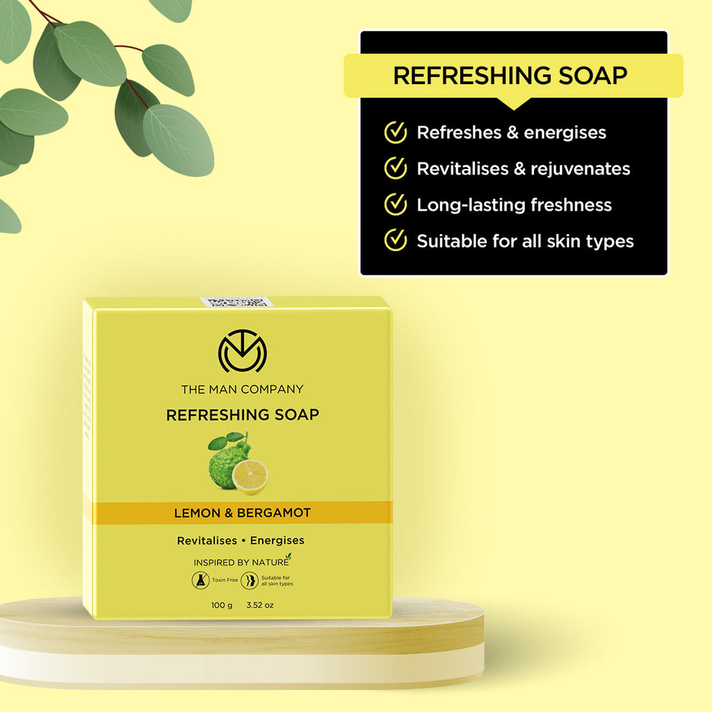 Refreshing Lemon Bar Soap : : Beauty & Personal Care