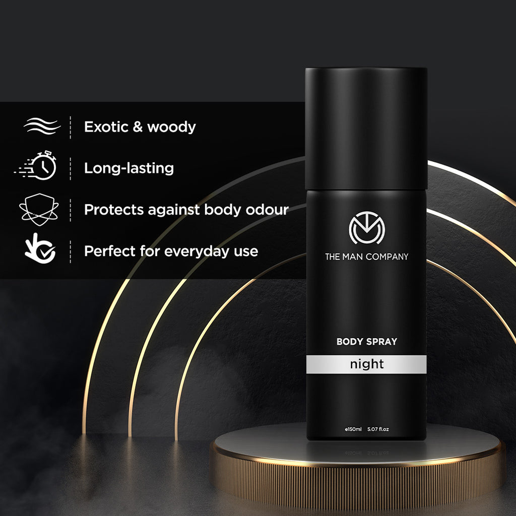 Body Spray | Night | The Man Company