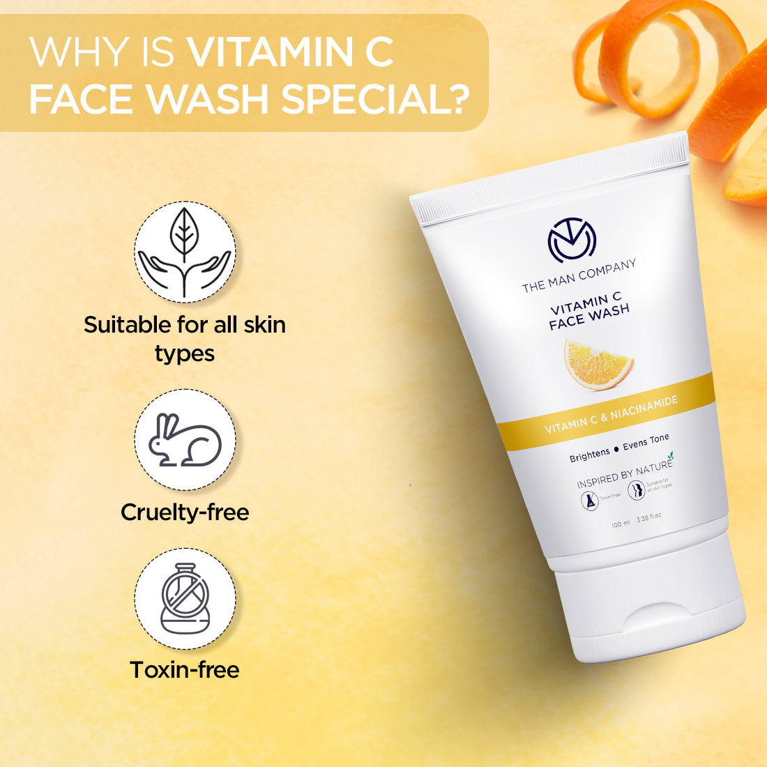 Vitamin C Face Wash  | Vitamin C & Niacinamide