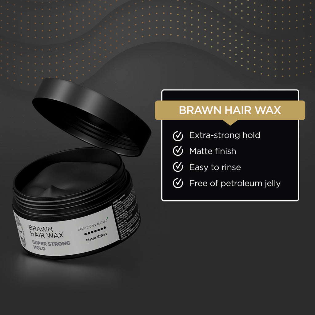 Brawn Hair Wax- Bulk Buy – The Man Company