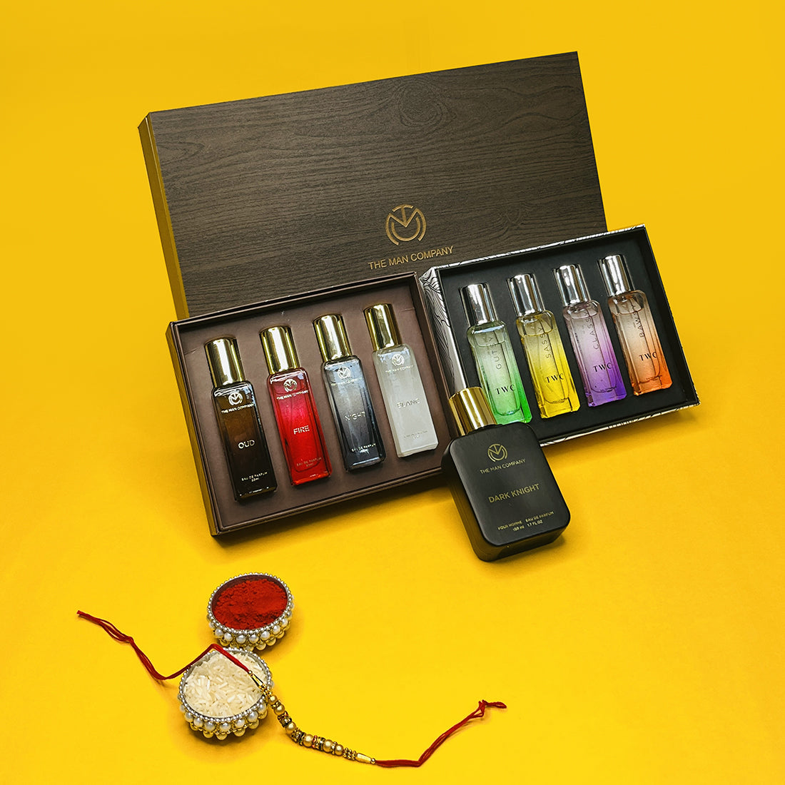 Buy The Man Company Evergreen Perfume Rakhi Gift Set for Men | Luxury Long  Lasting Fragrance | Premium Body Spray | Raksha Bandhan Perfume Kit For  Brother | Combo Pack for Him
