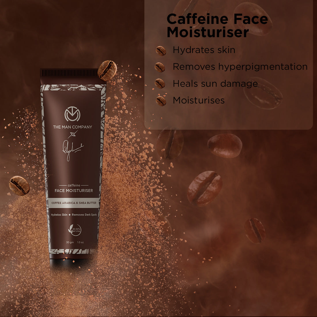 Caffeine Face Moisturiser (30g)