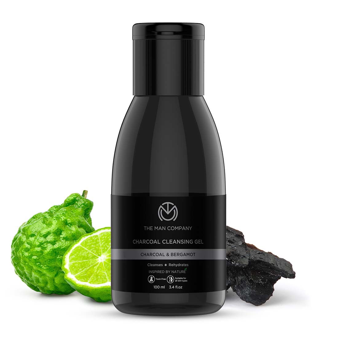 Charcoal Cleansing Gel | Charcoal & Bergamot