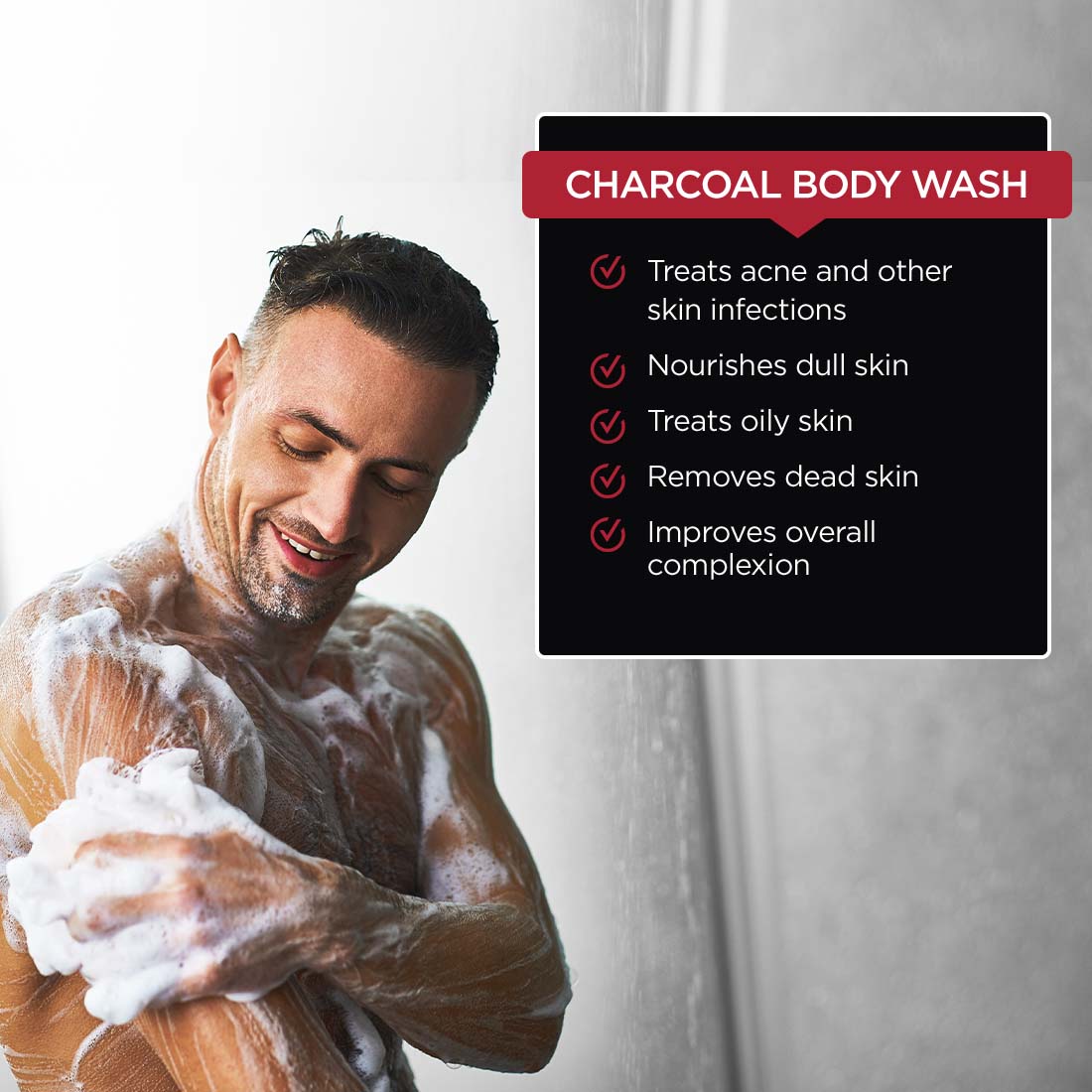 Charcoal deals body wash