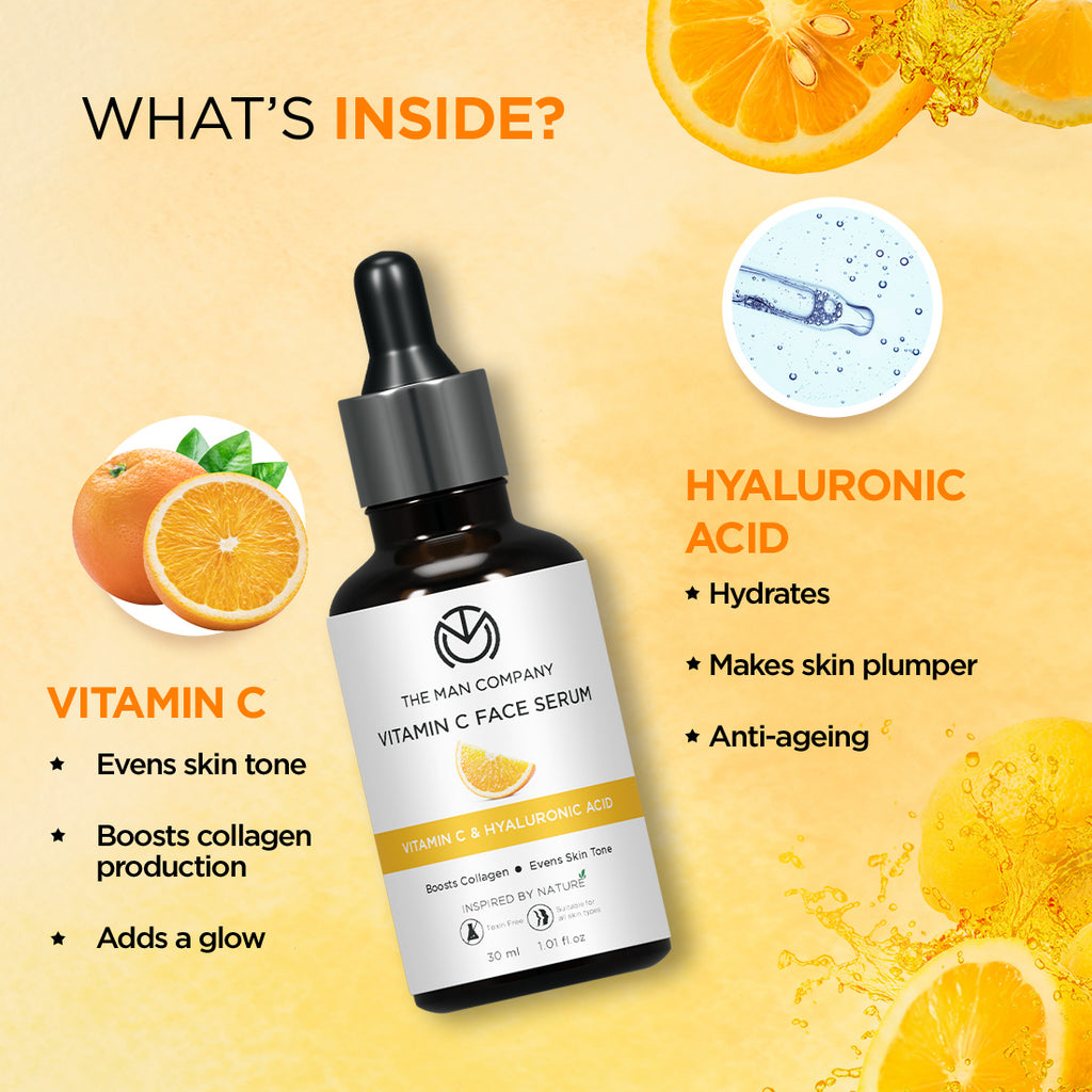 The Man Company Vitamin C Face Serum | Best Face Serum for Men