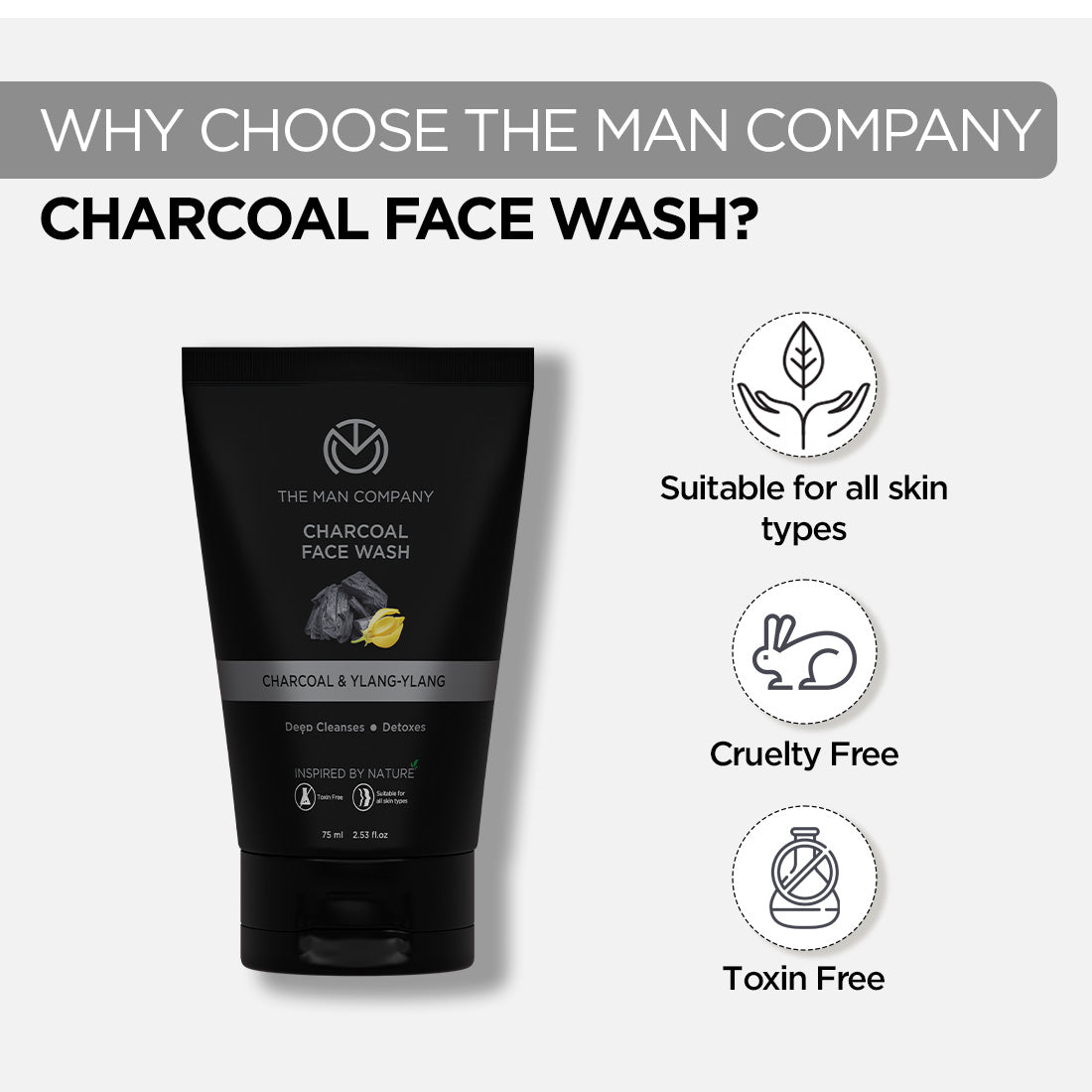 Best face online wash with charcoal