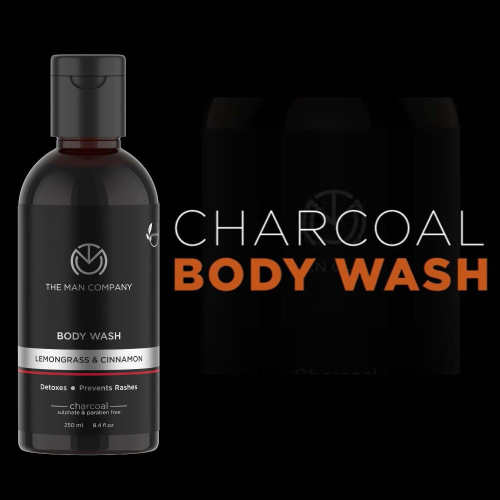 Charcoal Body Wash | Charcoal & Lemongrass